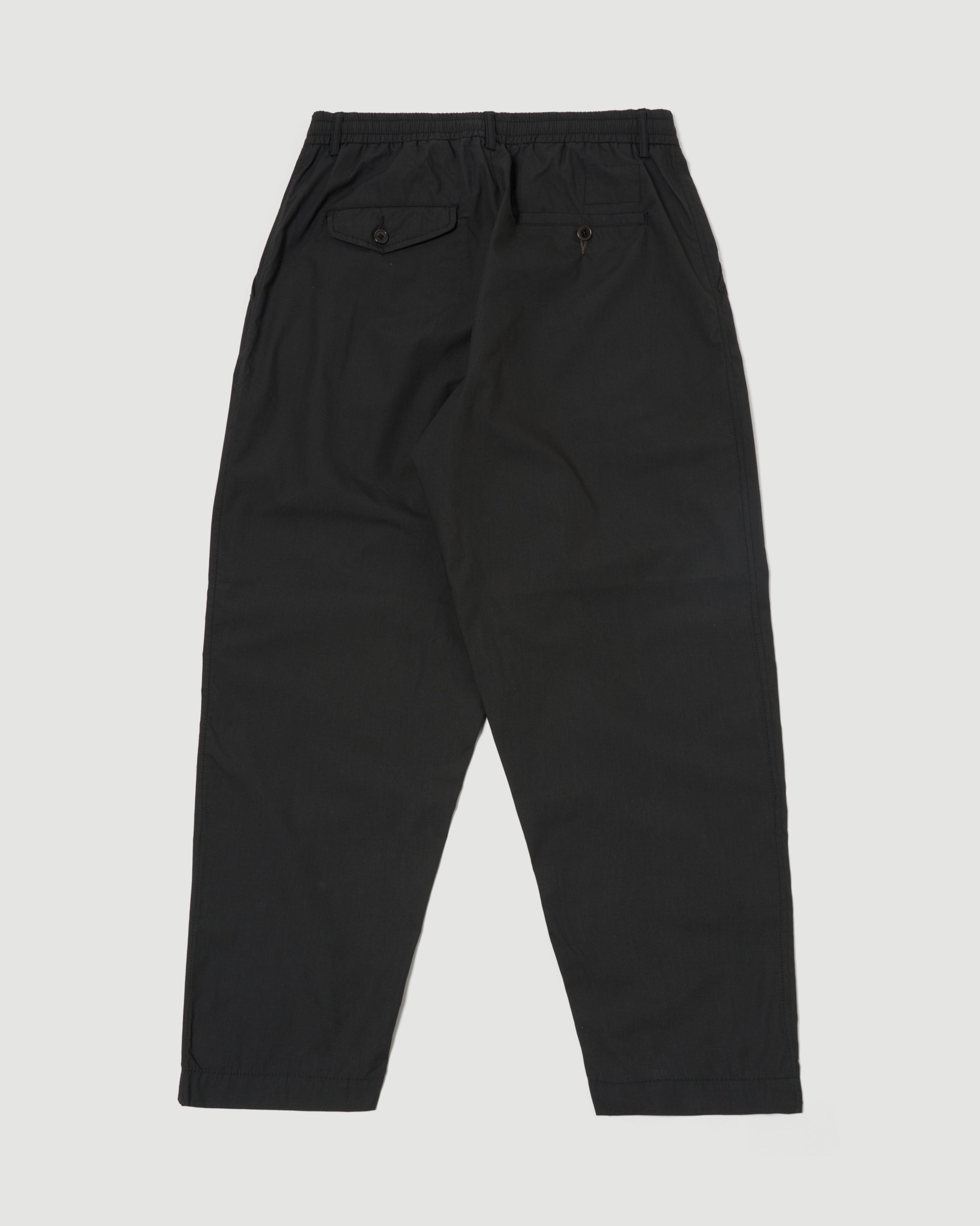 Universal Works Pleated Track Pant Black Sweats Men