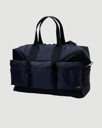 Porter Yoshida Force 2Way Duffle Bag Navy Bags Unisex