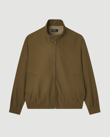 A.P.C. Blouson Zippé Khaki JKT Short Men