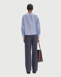 A.P.C. Pantalon Tressie Dark Navy WOMEN PANTS