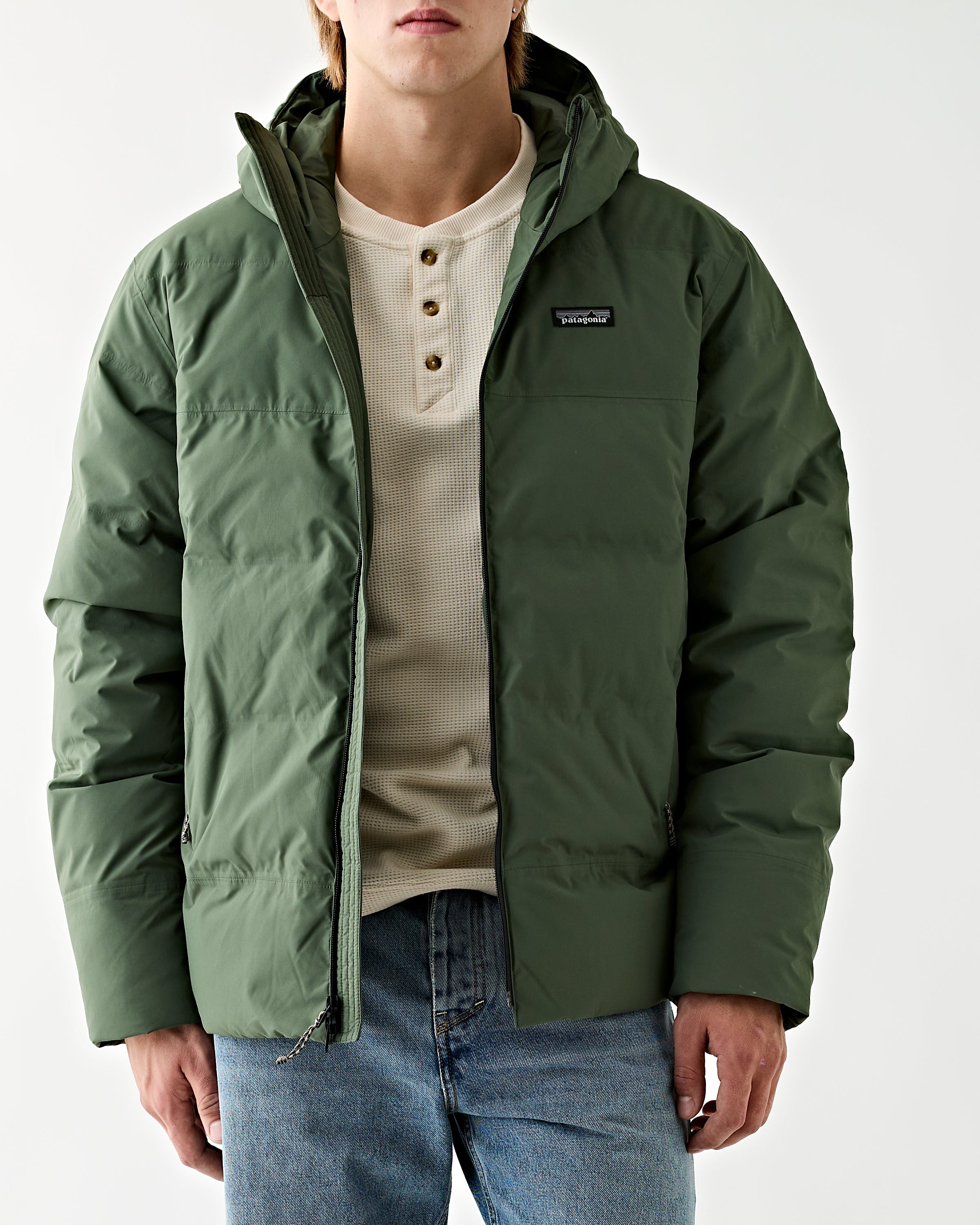 Patagonia Men's Jackson Glacier Jacket Torrey Pine Green JKT Short Men