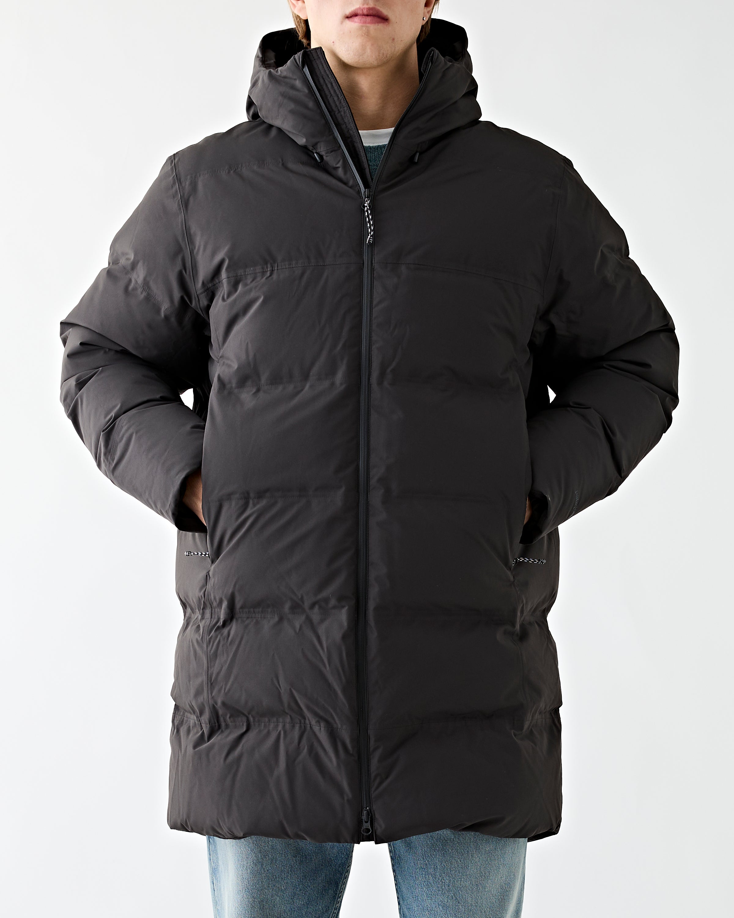 Patagonia Men's Jackson Glacier Parka Black JKT Long Men