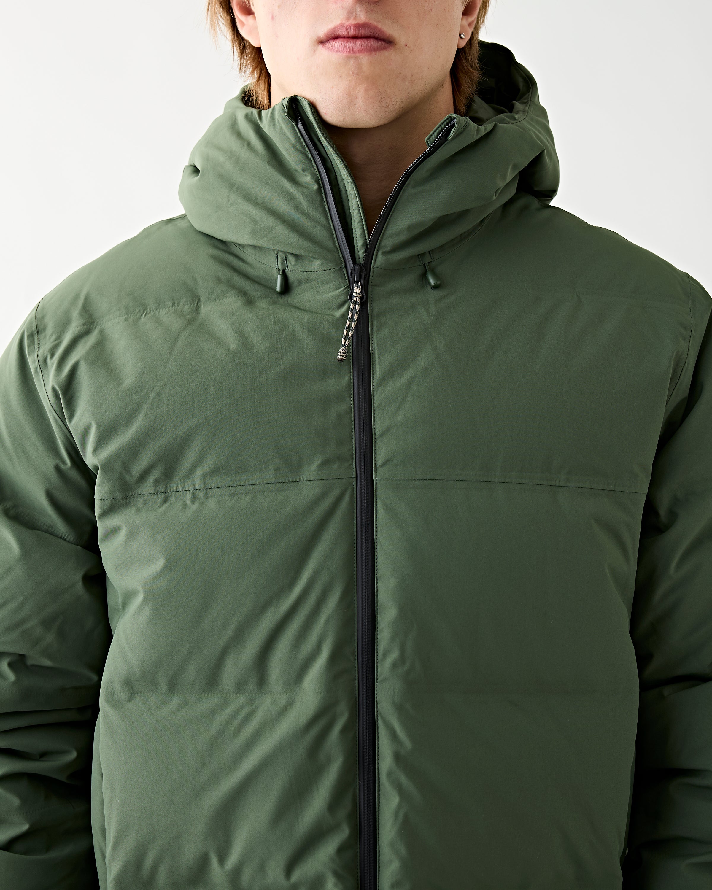 Patagonia Men's Jackson Glacier Parka Torrey Pine Green JKT Long Men