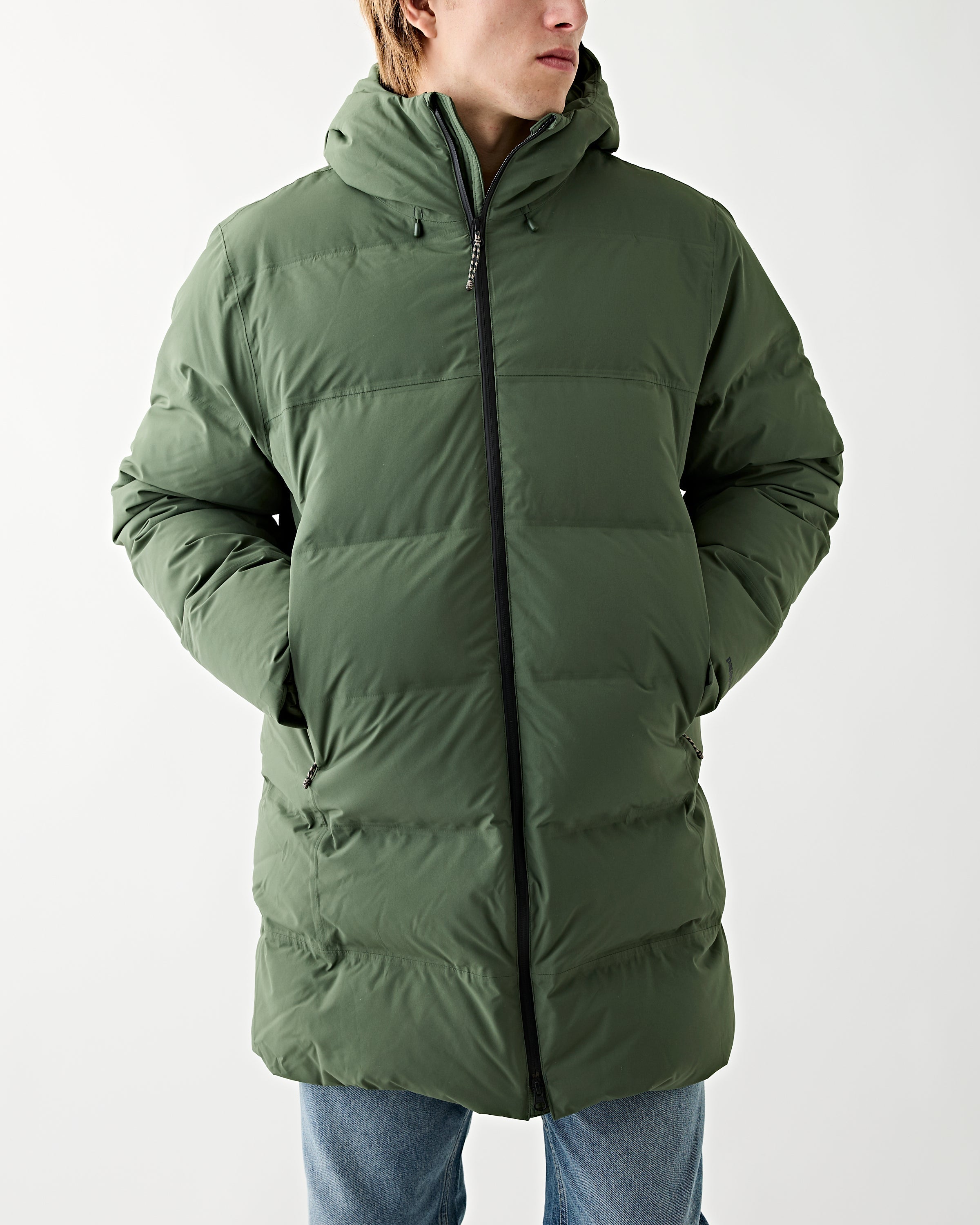 Patagonia Men's Jackson Glacier Parka Torrey Pine Green JKT Long Men