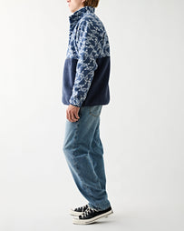 Patagonia Men's Retro Pile 1/2 Snap P/O New Navy JKT Short Men
