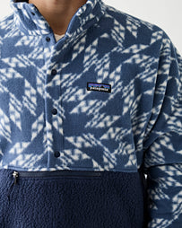Patagonia Men's Retro Pile 1/2 Snap P/O New Navy JKT Short Men