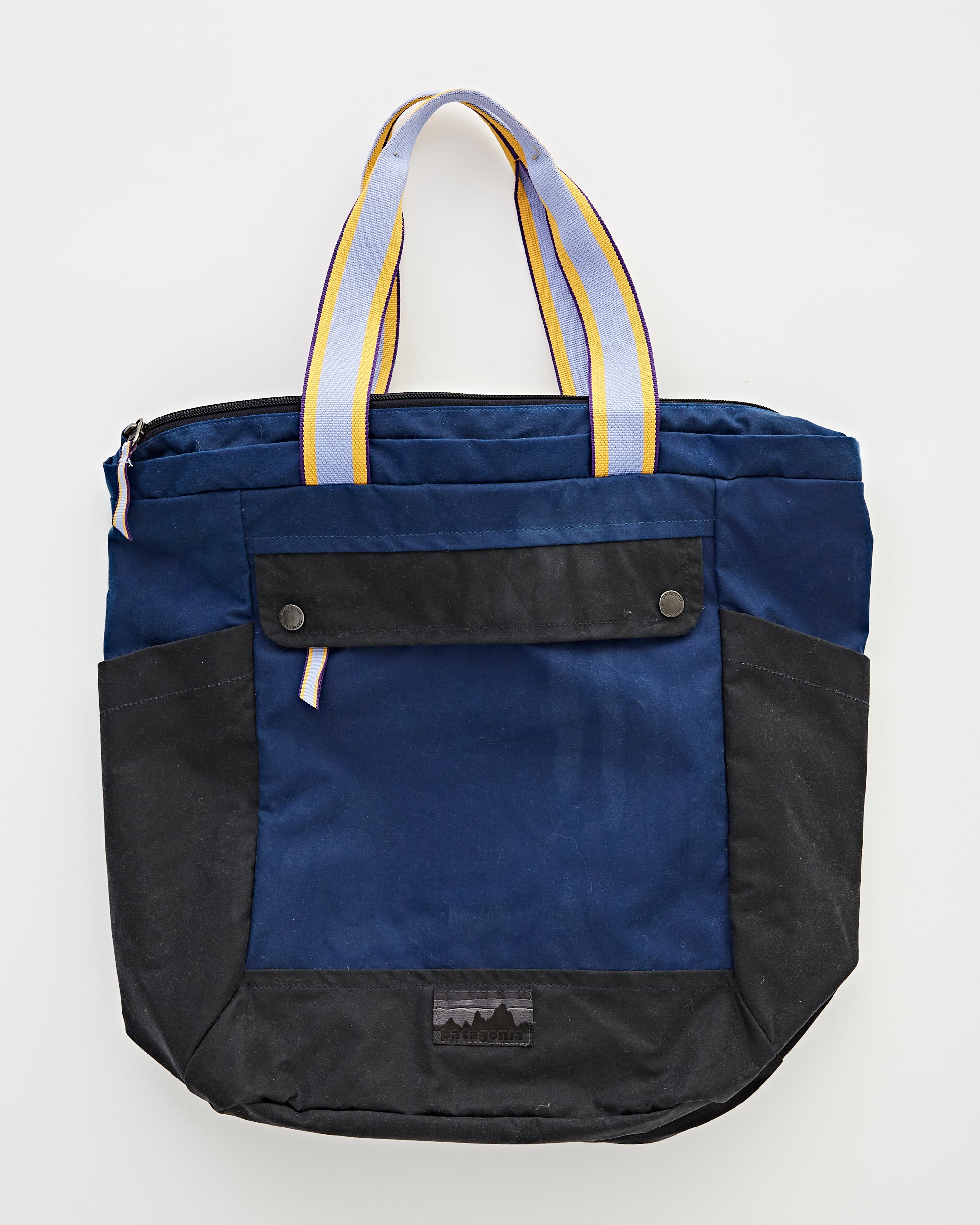 Patagonia – 50th Anniversary Waxed Canvas Tote Pack Coban Blue – Tenue ...