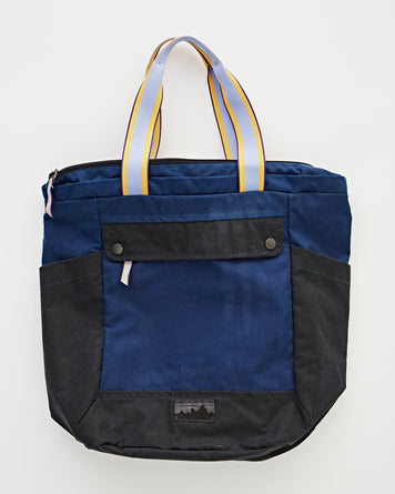 Patagonia Waxed Canvas Tote Pack Coban Blue Bags Unisex
