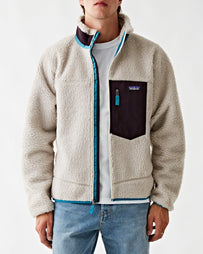 Men's Classic Retro-X Jacket Natural/Obsidian Plum