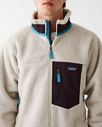 Men's Classic Retro-X Jacket Natural/Obsidian Plum