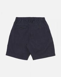Universal Works Pleated Track Short Navy Shorts Men