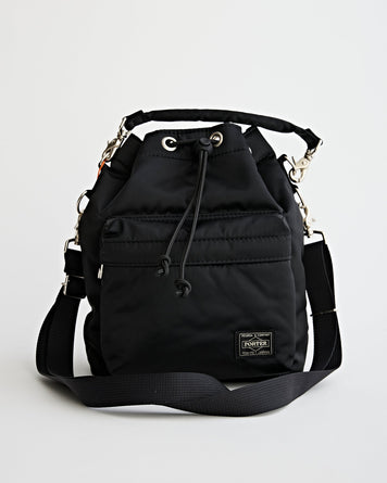 Porter Yoshida Balloon Bag (S) Black Bags Unisex