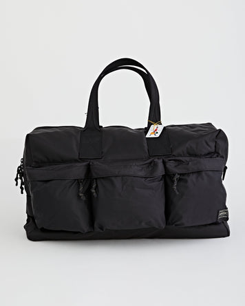Porter Yoshida Force 2Way Duffle Bag Black Bags Unisex