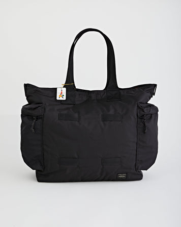 Porter Yoshida Force 2Way Tote Bag Black Bags Unisex