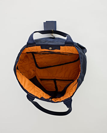 Porter Yoshida Force Tote Bag Navy Bags Unisex
