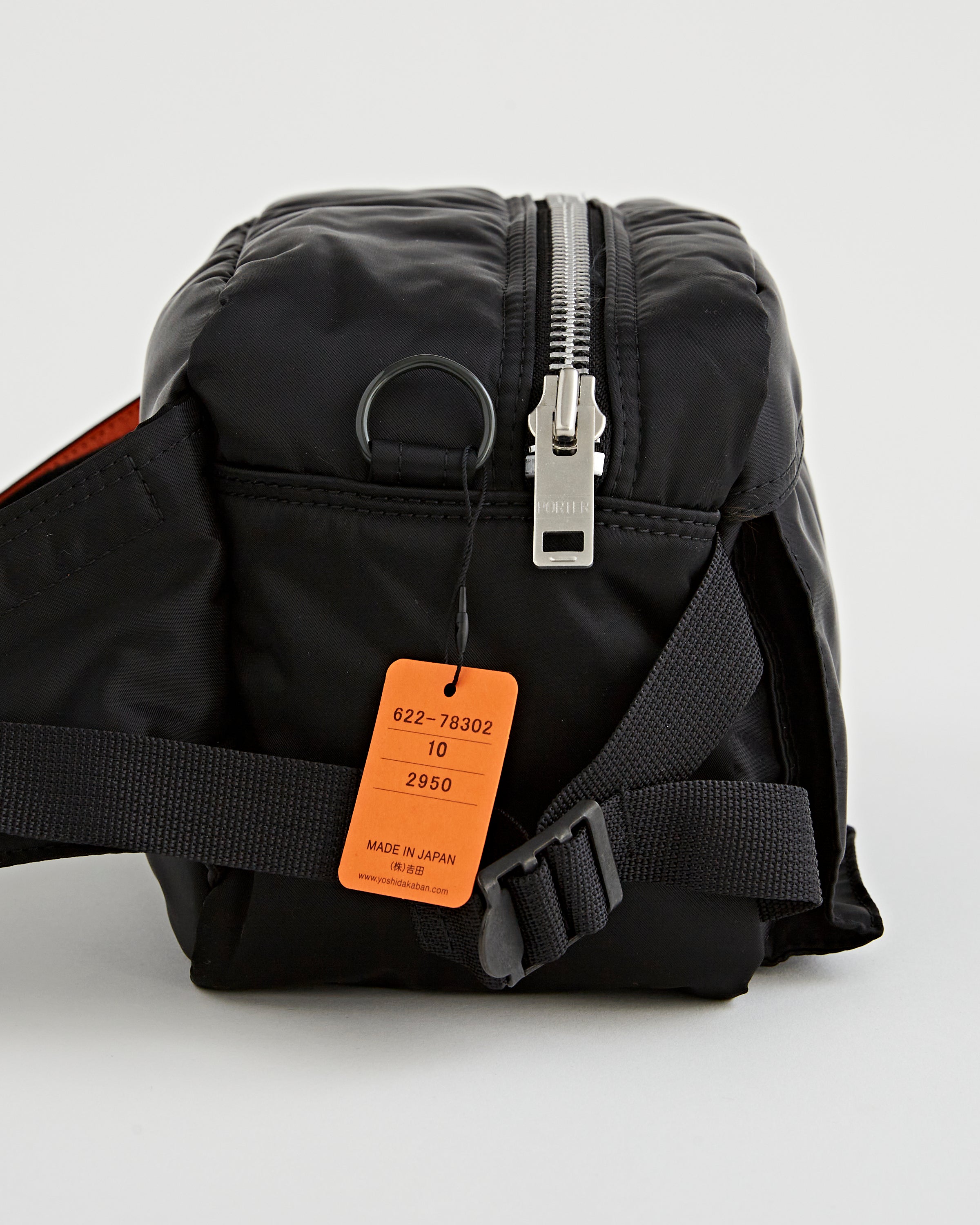 PORTER TANKER 2Way Waist Bag Black