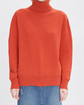 A.P.C. Pull Alma Vermilon Red Knitwear Women