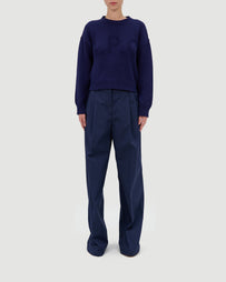 A.P.C. Pull Tiago Dark Blue Knitwear Women