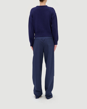 A.P.C. Pull Tiago Dark Blue Knitwear Women