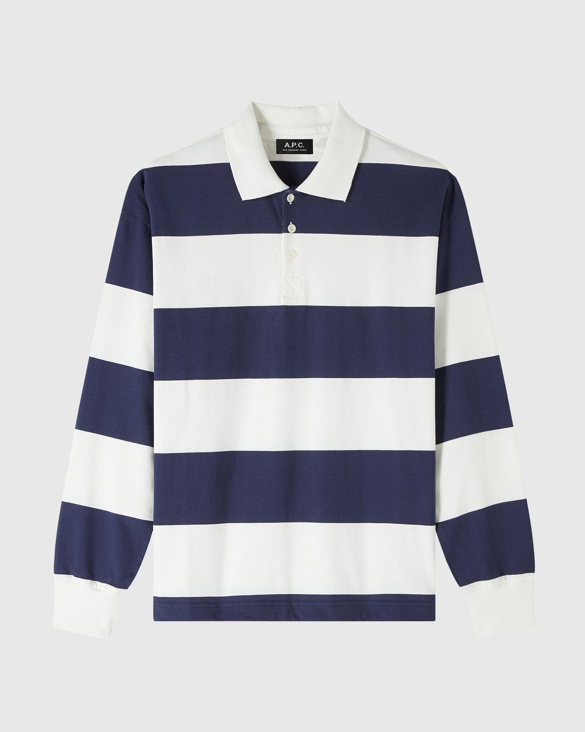 A.P.C. Polo Riley Dark Navy MEN T-SHIRTS