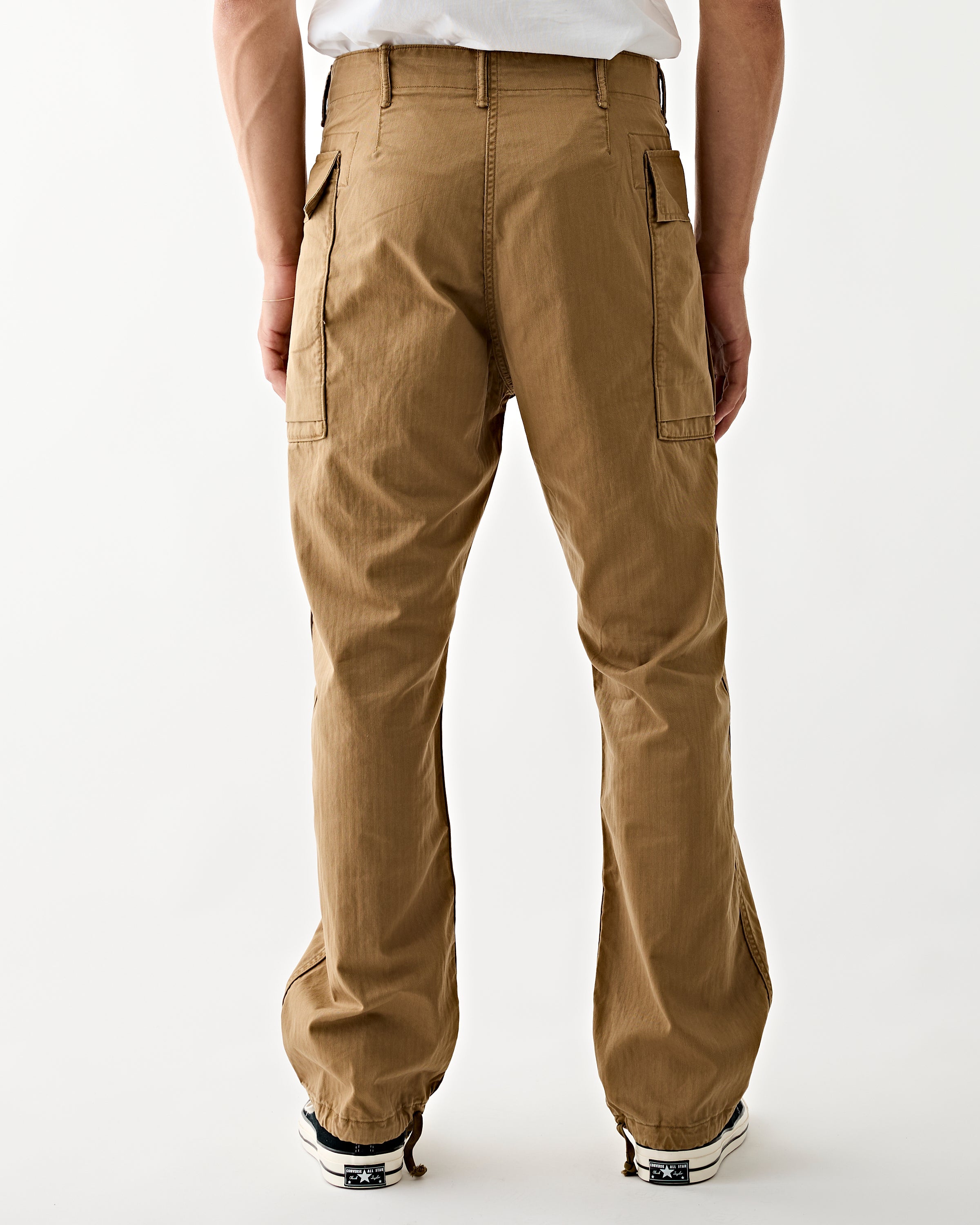 RRL Infantry Cargo Khaki Pants Men