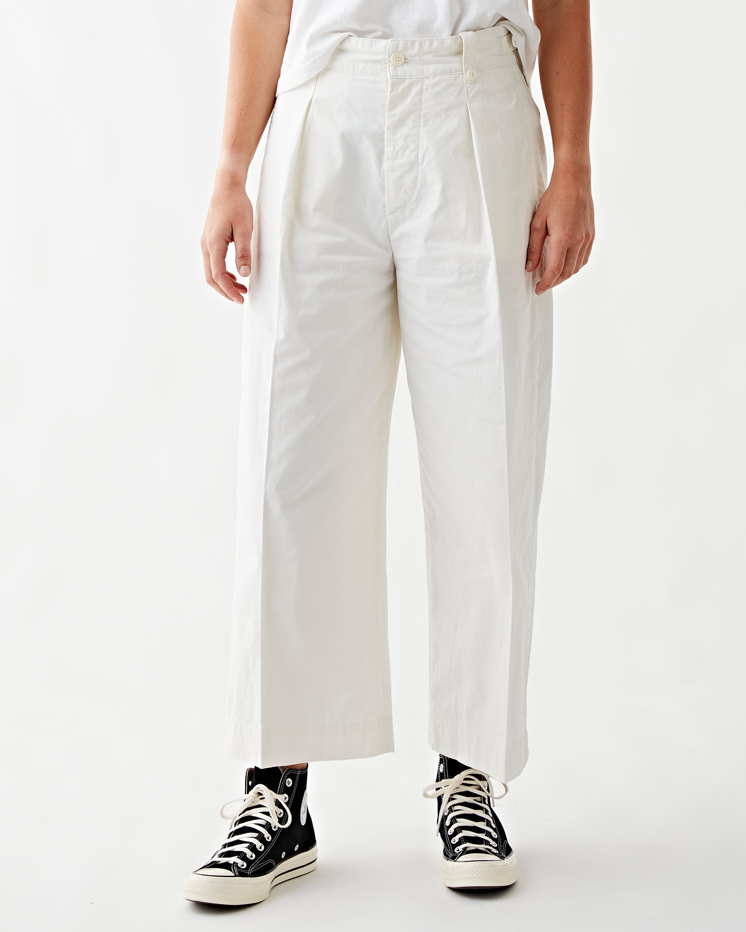 Kyle Trouser Straight Pant White