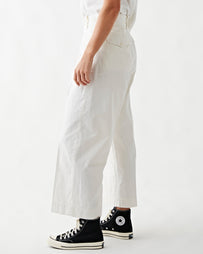 Kyle Trouser Straight Pant White