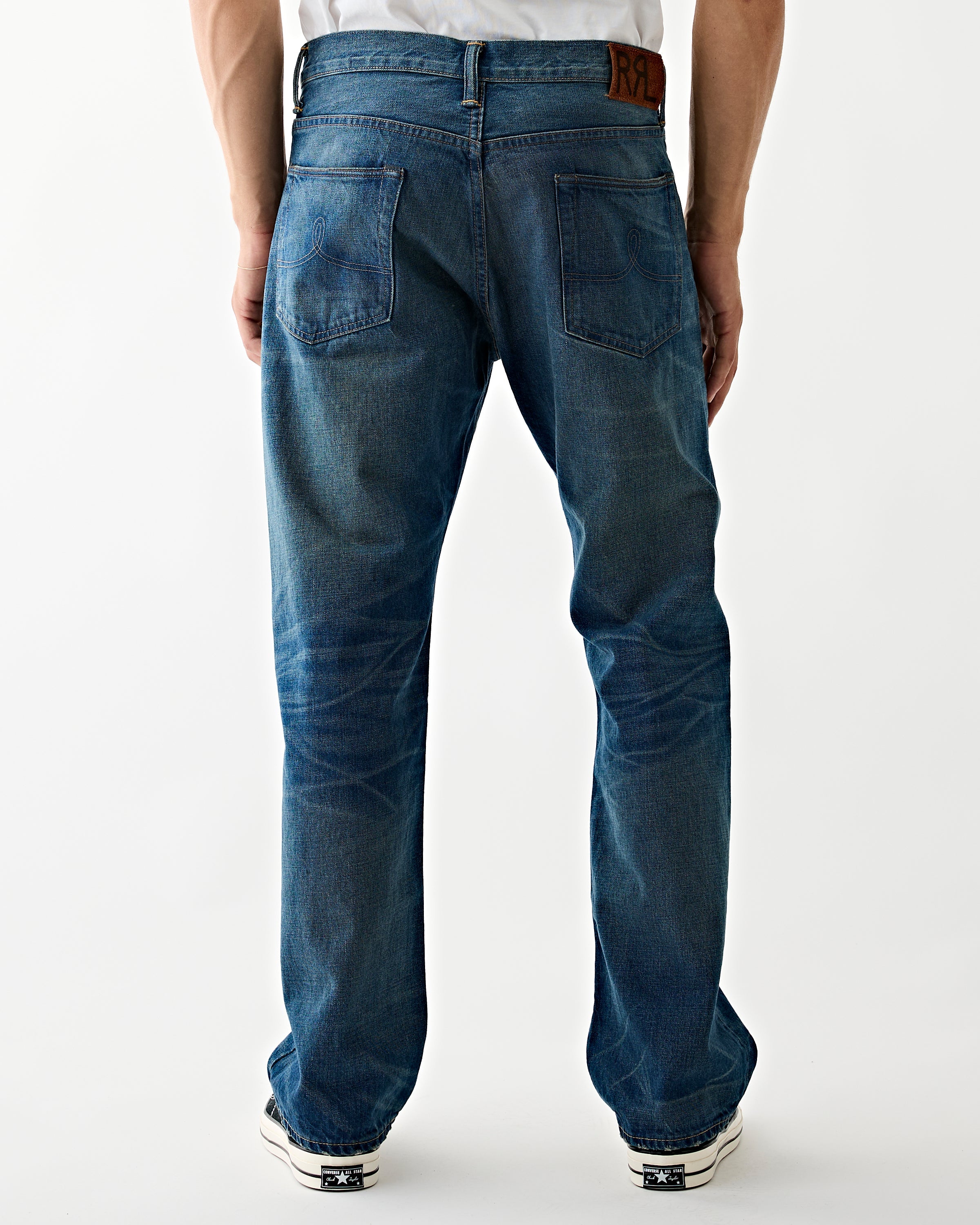 RRL Vintage Fit 5-Pocket Grandfalls Wash Denim Men