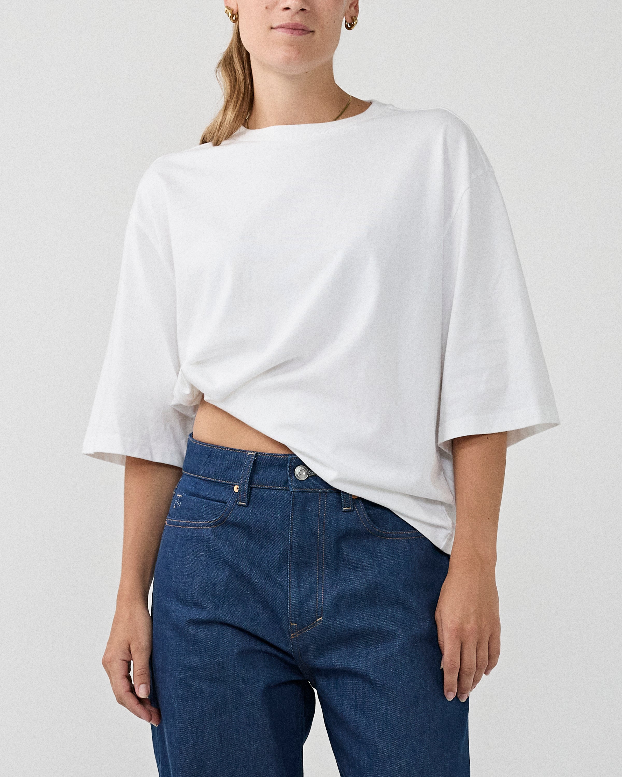Tenue. Bryan T-Shirt Optic White T-shirt S/S Men