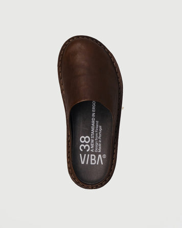 VIBAe Roma Leather Cocoa Brown Shoes Leather Unisex