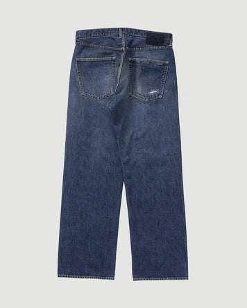 Visvim Social Sculpture 01 Wide Damaged 46 Denim Men