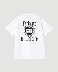 Carhartt WIP S/S Schooling T-Shirt White T-shirt S/S Men