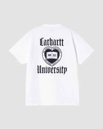 Carhartt WIP S/S Schooling T-Shirt White T-shirt S/S Men