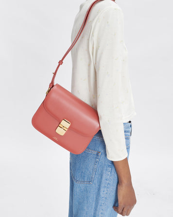 A.P.C. Sac Grace Small Cherry Bags Women