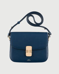 A.P.C. Sac Grace Small Dark Navy Bags Women