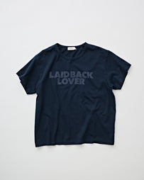 SECOND/LAYER Laidback Lover Tee Washed Navy T-Shirt S/S Men