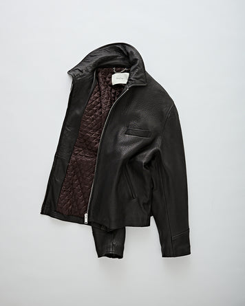 SECOND/LAYER Rider Jacket Black JKT Short Men