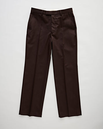 SECOND/LAYER Relaxed Primo Trousers Brown Pants Men