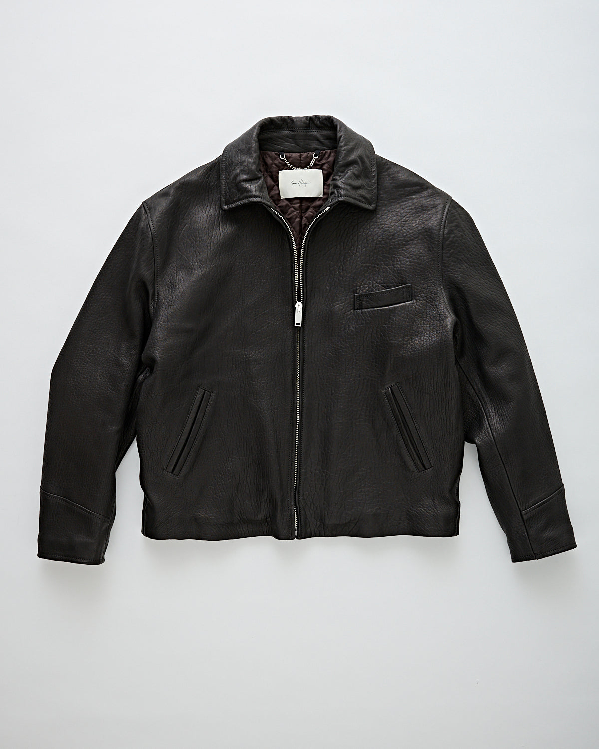 SECOND/LAYER Rider Jacket Black JKT Short Men