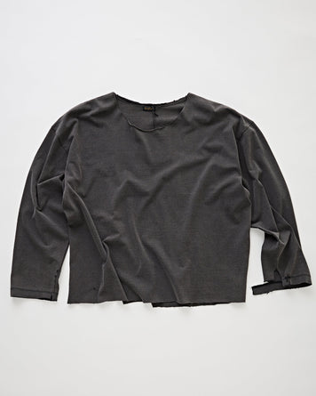 SECOND/LAYER Thrasher L/S Tee Black T-Shirt L/S Men