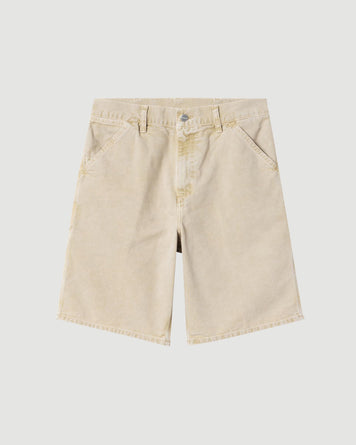Carhartt WIP Single Knee Short Dusty Brown Chalk Shorts Men