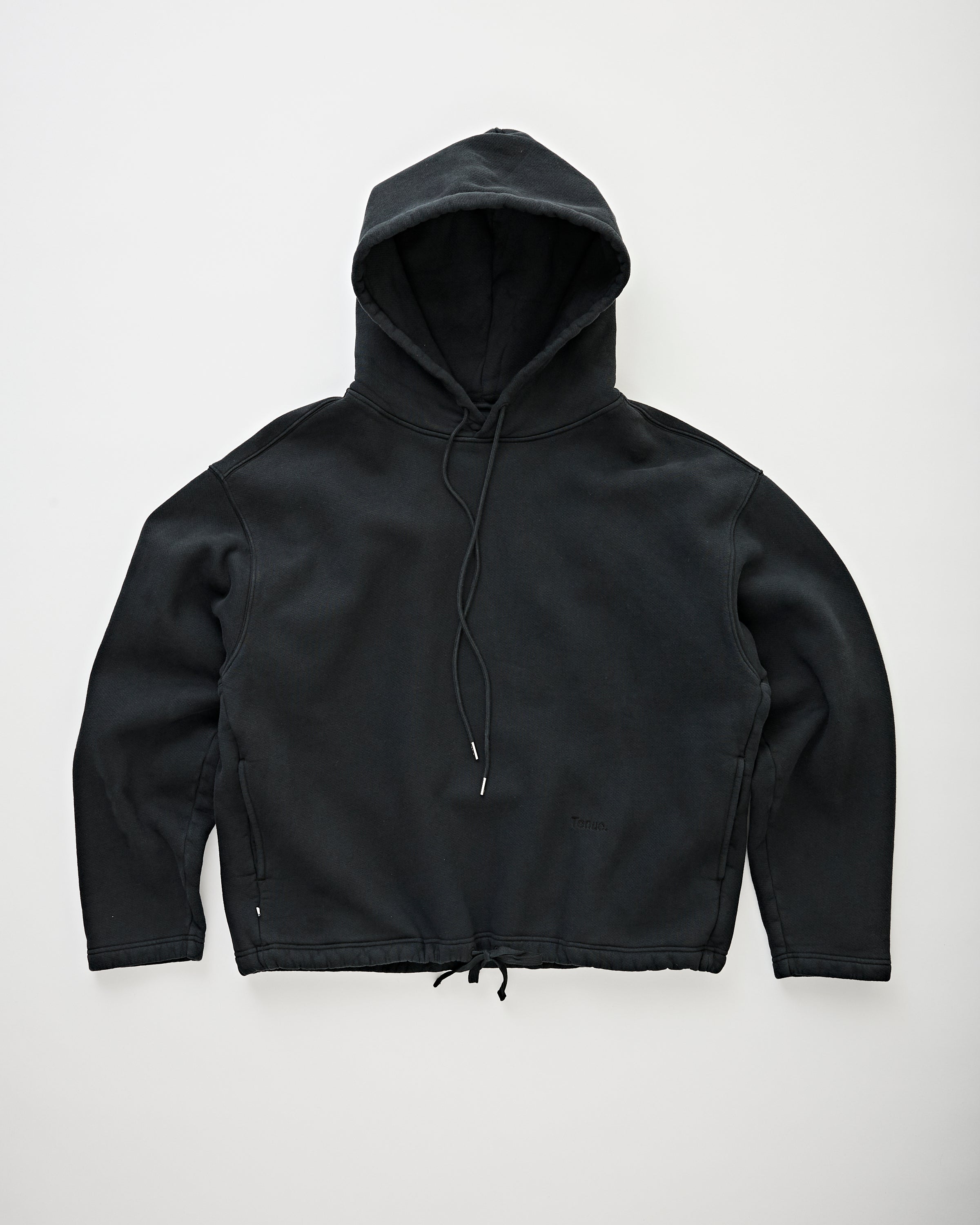 Tenue. Slater Hoodie Vintage Black Sweater Men