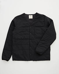 Snow Peak Flexible Insulated Cardigan Black JKT Short Men