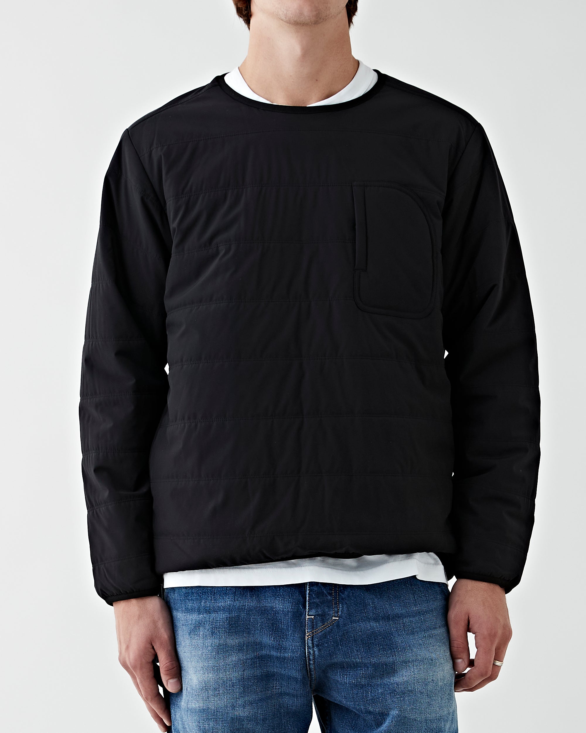 Snow Peak Flexible Insulated Pullover Black JKT Short Men