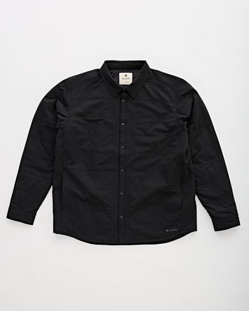 Snow Peak Flexible Insulated Shirt Black Shirt L/S Men