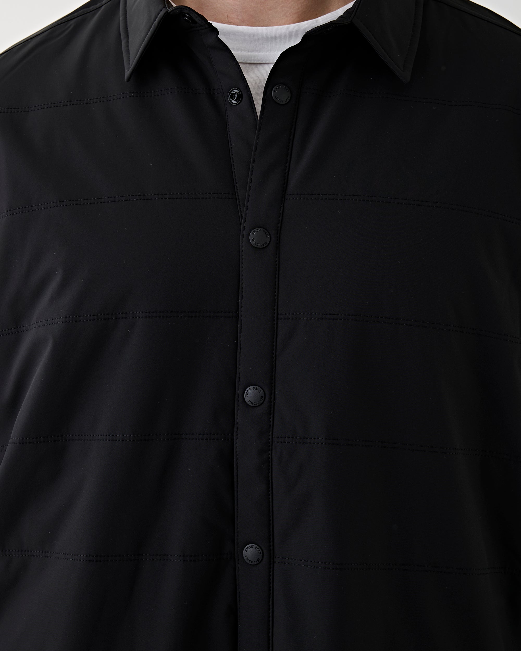 Snow Peak Flexible Insulated Shirt Black Shirt L/S Men