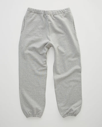 Recycled Cotton Sweat Pants Light Grey