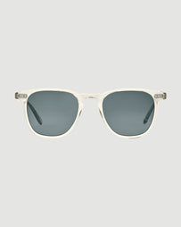 Garrett Leight Brooks Sun 47 Champagne/Semi-Flat Blue Smoke Eyewear