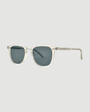 Garrett Leight Brooks Sun 47 Champagne/Semi-Flat Blue Smoke Eyewear