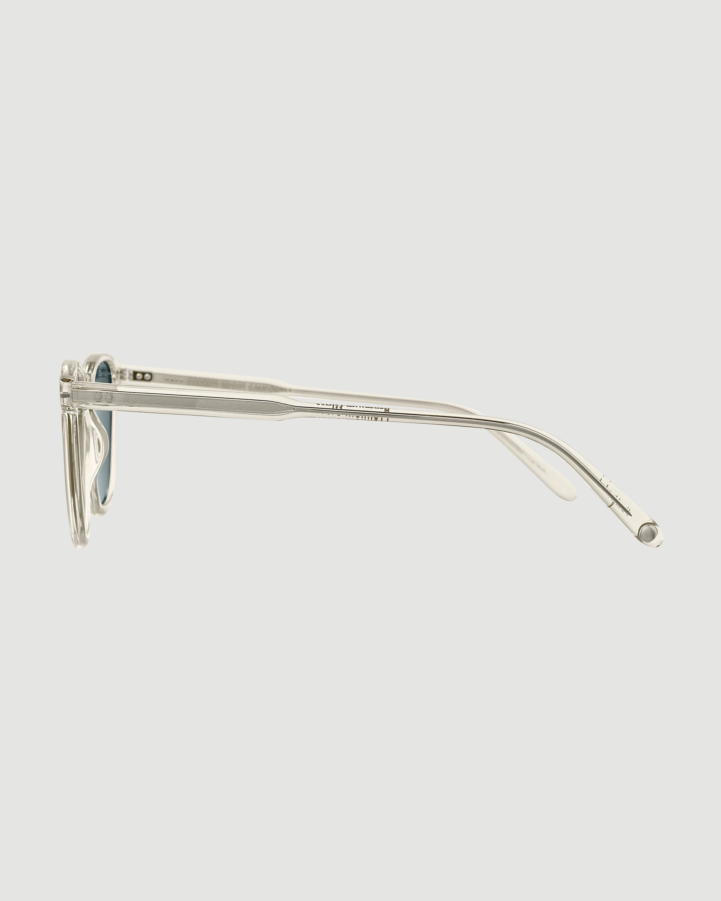 Garrett Leight Brooks Sun 47 Champagne/Semi-Flat Blue Smoke Eyewear